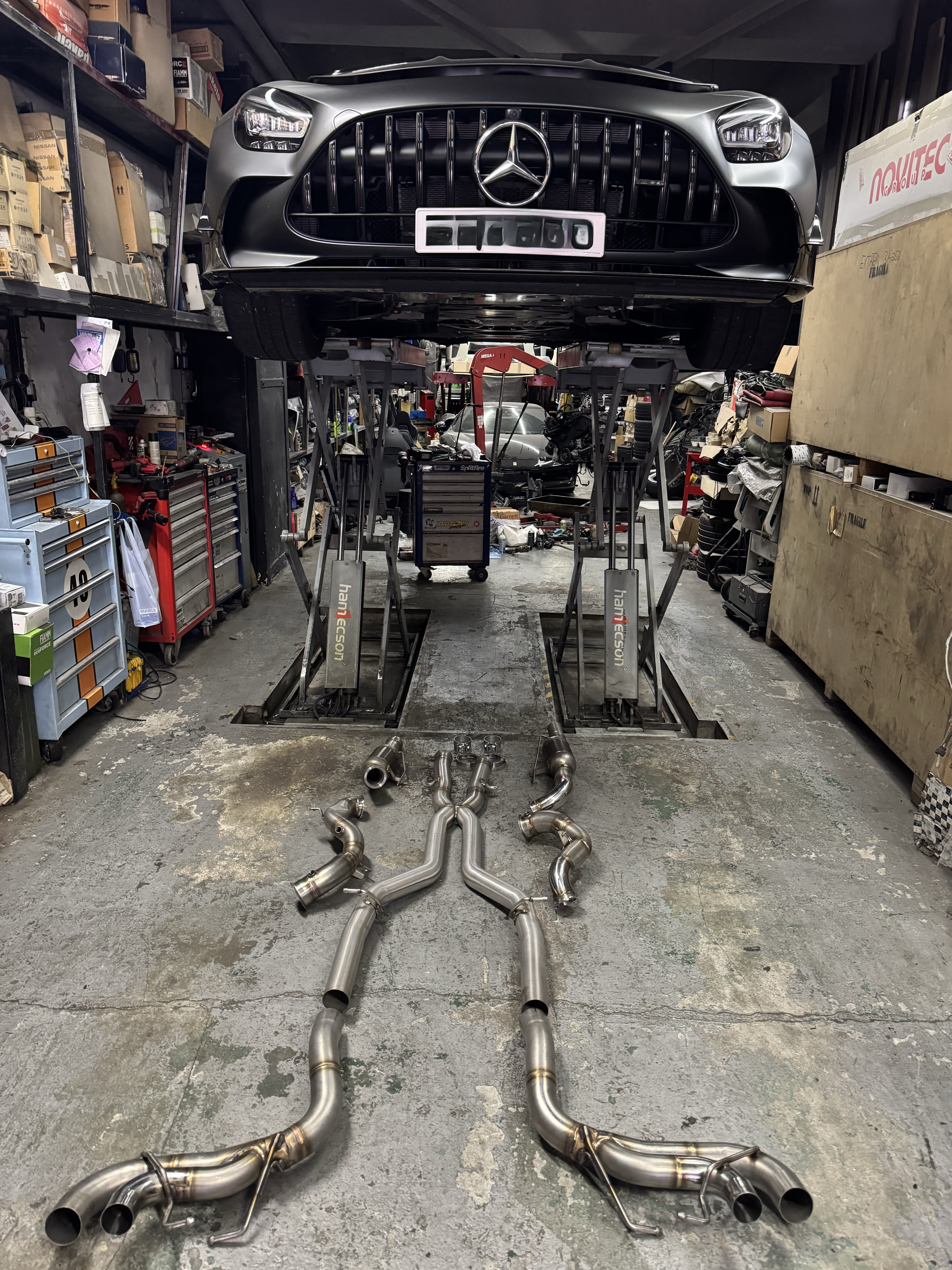 Supersprint 意大利高流量催化全段排氣系統 - AMG GT R Black Series 極致改裝