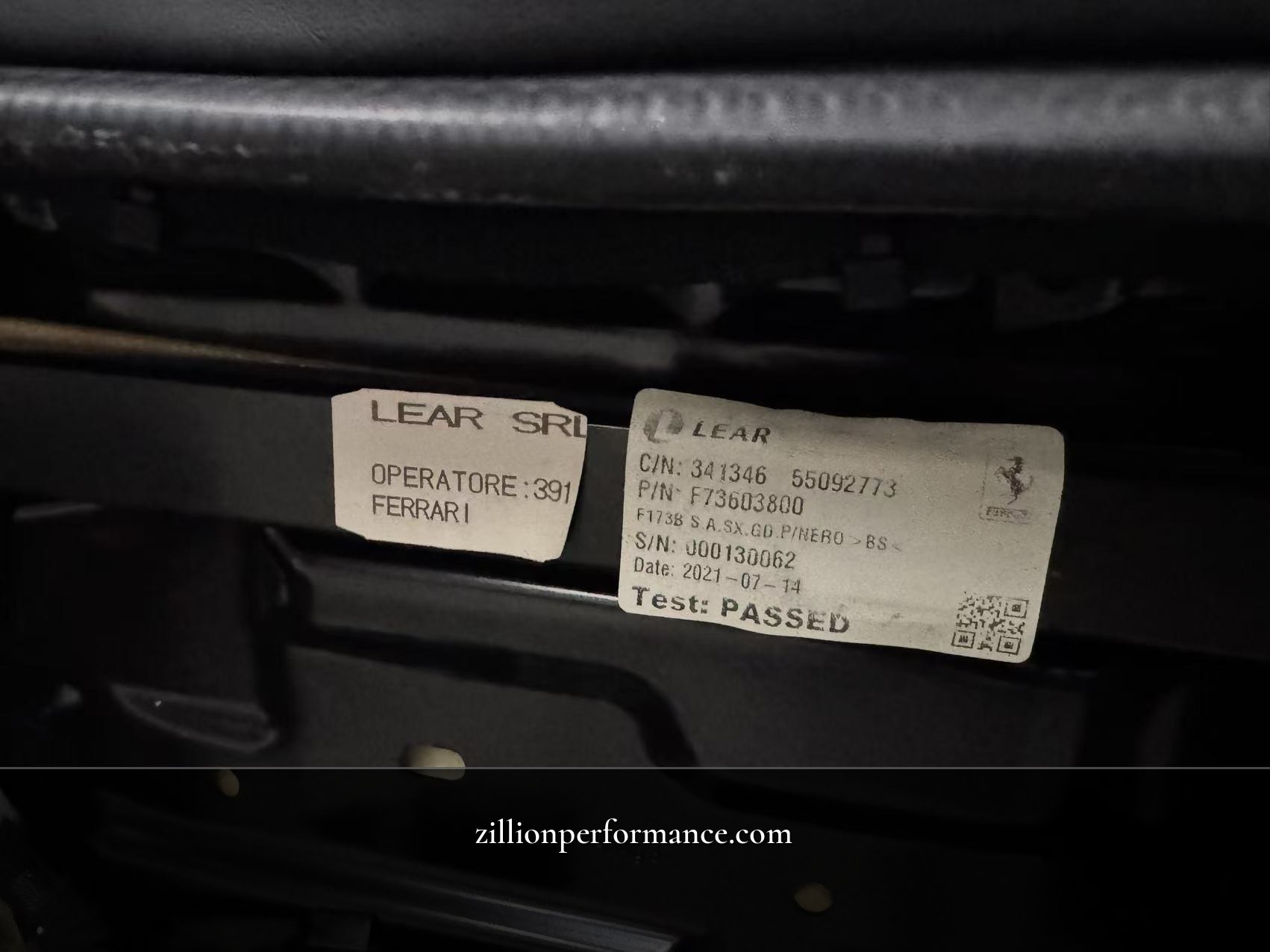 法拉利原廠SF90電動座椅 一對 - Ferrari SF90 Spider 座椅 圖片 2